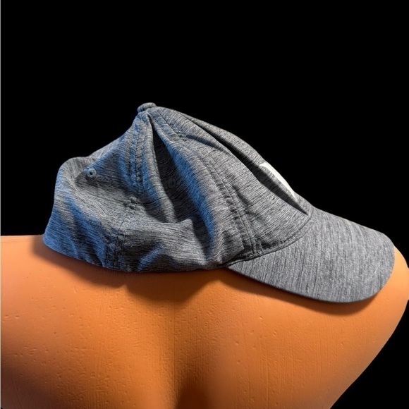 Hurley Blue Gray FlexFit Hat Icon Logo Fitted Cap Skater Surfer Beach - Picture 7 of 12